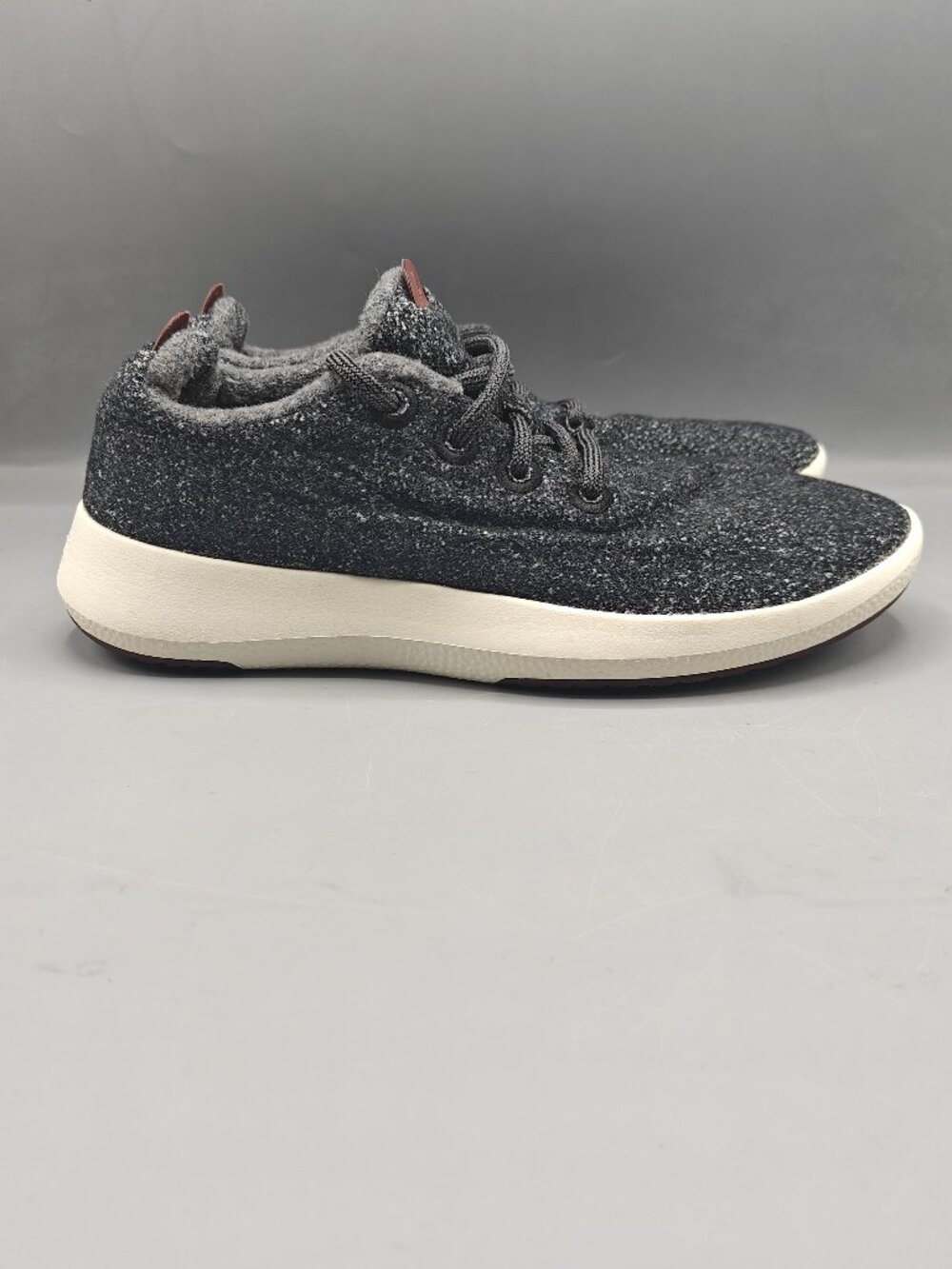 Allbirds Wool Runners Mizzles Black/ Gray/ White Women's US Size 9 Pre-Owned
